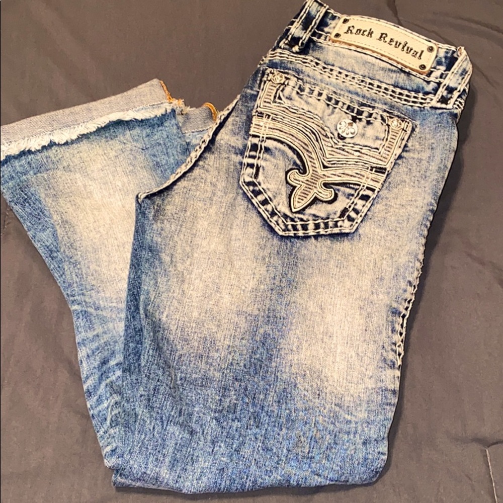 Rock Revival Capri Jeans- size 28